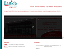 Tablet Screenshot of bastide-bourgoin.com